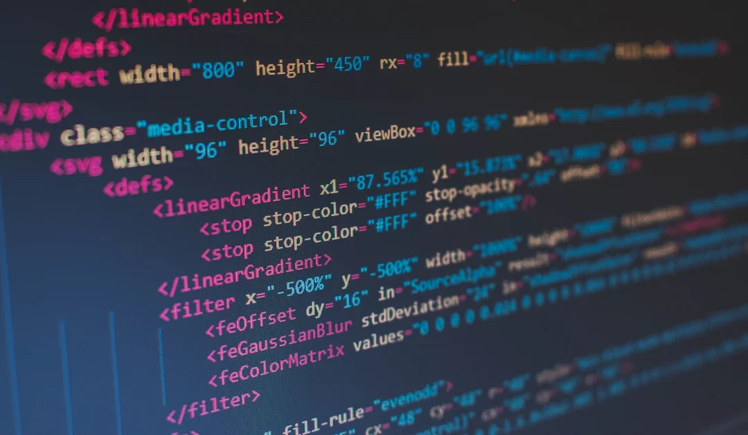 Lines of code on a computer screen illustrating PHP website security